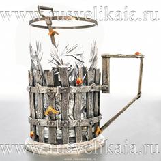 Подстаканник с ложкой "Лето" No Brand