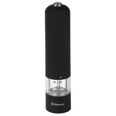 Мельница электрическая Sakura SA-6640BK, подсветка, чёрная No Brand