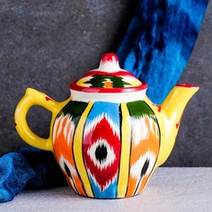 Чайник Риштанская Керамика "Атлас", 700 мл, микс No Brand