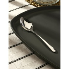Ложка чайная Magistro «Джентри», h=16 см, цвет серебряный No Brand