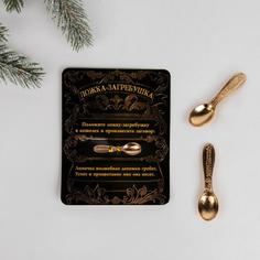 Ложка денежный сувенир "Загребушка" No Brand