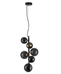 СВЕТИЛЬНИКИ ПОТОЛОЧНЫЕ ЛЮСТРЫ INDIGO 11018/6P Black