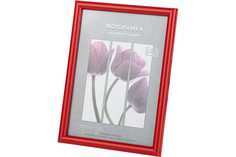 Фоторамка Image Art Радуга 15х21 пластиковая со стеклом красный Lefard