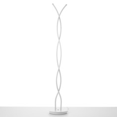 Торшер 19114/2WT LED 24Вт 6000К белый 25х25х145 см No Brand