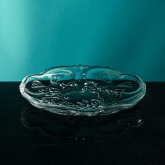 Тарелка стеклянная "Кокаб", Иран (6 шт) No Brand