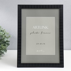 Фоторамка пластик "Alan" 21x30 см, чёрный Lefard