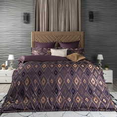Постельное Белье Arya Majestik Бамбук 2 Сп. 200X220 Barton Фиолетовый