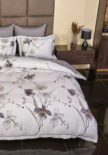 Постельное Белье Arya Exclusive 1,5 Сп. 160X220 Gardenia Серый, белый