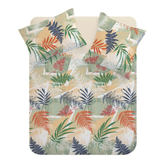 Комплект постельного белья Волшебная ночь Fern евро перкаль 70 х 70 см разноцветный