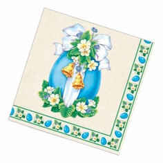 Салфетки бумажные Art Bouquet Пасхальное яйцо сервировочные 33 х 33 см 20 шт
