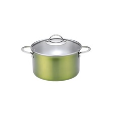 Кастрюля Green Leaf 3,5 л 20 см с крышкой No Brand
