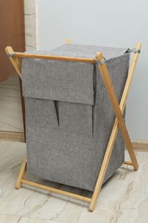 Корзина для белья 7357181 NO SIZE серый Coincasa
