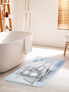 bath_28120_60x100 Коврик противоскользящий для ванной, сауны, бассейна, 60x100 см. Joy Arty