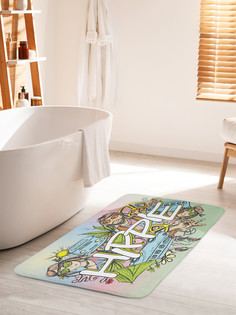 bath_32957_60x100 Коврик противоскользящий для ванной, сауны, бассейна, 60x100 см. Joy Arty