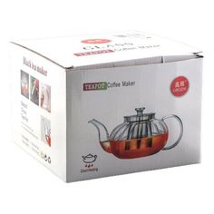 Заварочный чайник Gaozhi 800 мл прозрачный