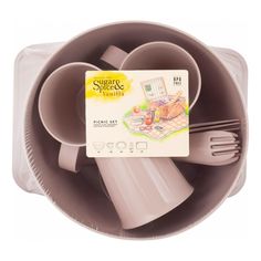 Набор посуды Sugar&Spice Vanilla бежевый 14 предметов