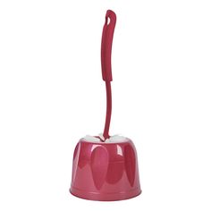 Ершик для унитаза Spin & Clean RocknRoll с подставкой бордо