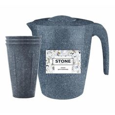 Набор посуды Sugar & Spice Stone Кувшин 1, 9 л + стаканы 350 мл 3 шт