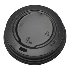 Крышки для стаканов черная 90 мм 50 шт No Brand