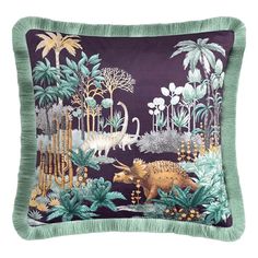 Подушка Togas Дриол 45 x 45 см полиэстер фиолетовая
