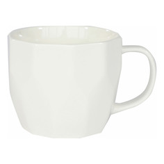 Кружка для чая Белые ромбы 360 мл Без бренда