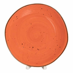 Тарелка Samold Хорека коралл фарфор 21 см оранжевая