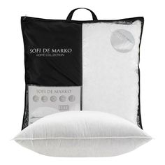 Подушка Sofi De Marko 70 х 70 см сатин белая