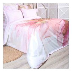 Комплект постельного белья Mona Liza Golden Glow Coral двуспальный макосатин