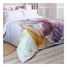 Комплект постельного белья Mona Liza Golden Glow Iris евро макосатин 6 предметов