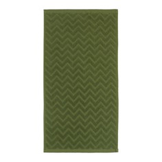 Полотенце махровое LoveLife "Zig-Zag" 70*130 см, цв. темная трава 9097542