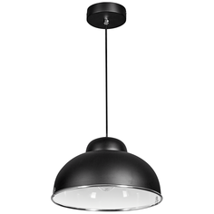 Светильник подвесной Inspire Farell 1 лампа E27Х60 Вт цвет чёрный