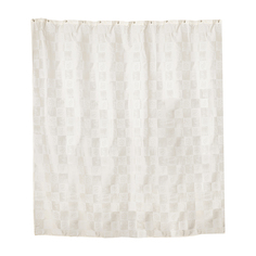 Штора для ванной Verran Dagha beige 240x200 см текстиль бежевая