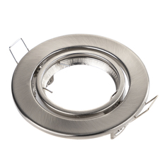 Светильник встраиваемый поворотный NEODECO Ронд GU5,3 никель