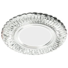 Светильник встраиваемый Feron Дамасо GU5,3 MR16 с боковой подсветкой 4000 K