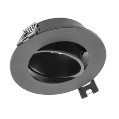 Светильник встраиваемый GTV Линто 1х20 Вт GU10 черный