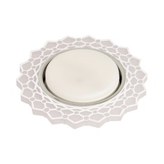 Светильник встраиваемый De Fran Дюки 1х15 Вт GX53 c подсветкой 5 Вт