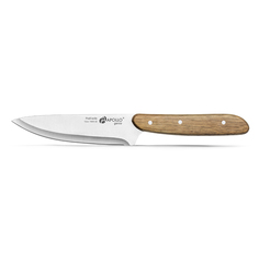 Нож кухонный APOLLO genio Woodstock с деревянной ручкой 12 см