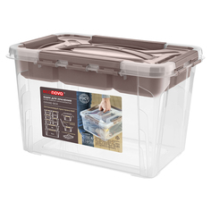 Ящик для хранения Econova GRAND BOX с вставкой-органайзером 6,65 л