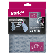 Салфетка York Magnetic System 40x50 см микрофибра с магнитом