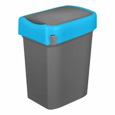 Контейнер для мусора SMART BIN 10 л синий Econova