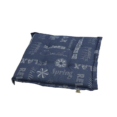 Подушка сидушка MALEZJA 46x46x5 см синяя Dajar