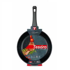 Сковорода Нева металл посуда Tesoro Blue 26 см