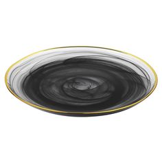 BY COLLECTION Black Line Тарелка подстановочная, 25,5х2см, стекло By...