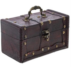 Шкатулка "Сундук", L18 W10 H10 см 797972 REMECO