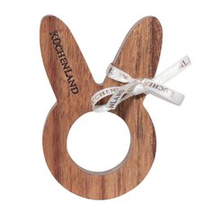 Подставка для яйца 8x5 см дерево Кролик Natural Easter Kuchenland