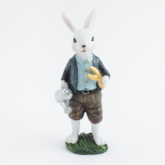 Статуэтка, 16 см, полирезин, Кролик садовник, Easter Kuchenland
