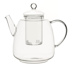 Чайник заварочный 1,5 л стекло Б, Clear Kuchenland
