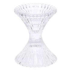 Подсвечник Ad trend Deco прозрачный стекло 10x13 см