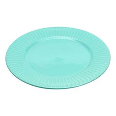 Тарелка столовая Fun Kitchen 26 см голубая