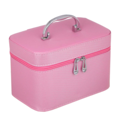 Шкатулка для украшений 21x13x14 см розовая No Brand